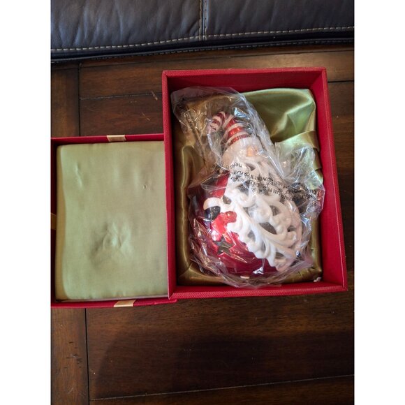 Home Reflections Whimsical Christmas Santa Luminary Flameless Candle Timer Boxed - Picture 7 of 10